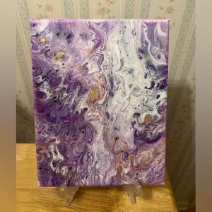 8x10 Paint Pour Canvas